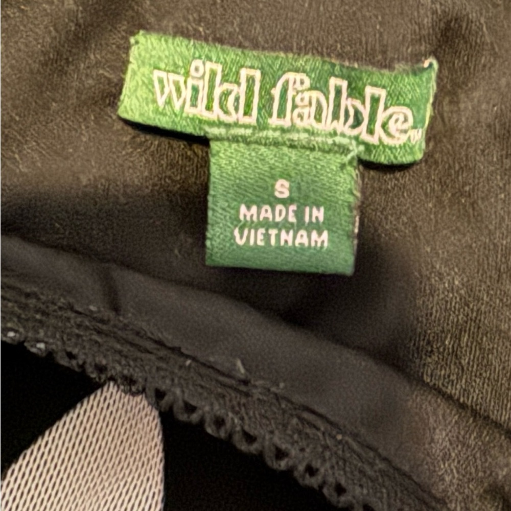 Wild Fable Womens Black Butterfly Mesh Mini Skirt, Size S - Picture 8 of 11